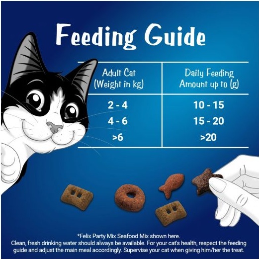 Felix Party Mix Seafood Mix Wet Cat Food, 60g - Image 3