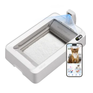 PetKit Purobot Crystal Duo Automatic Cat Litter Box with Camera