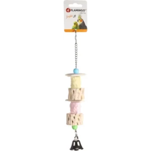 Alternative view of Flamingo Puk Mix Parakeet Toy